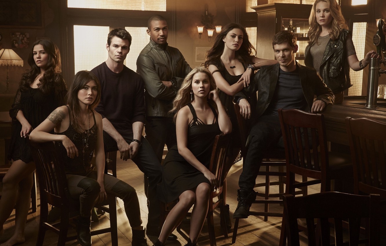 Photo Wallpaper Glass, The Vampire Diaries, Bar, Fog, - All Of The Originals - HD Wallpaper 