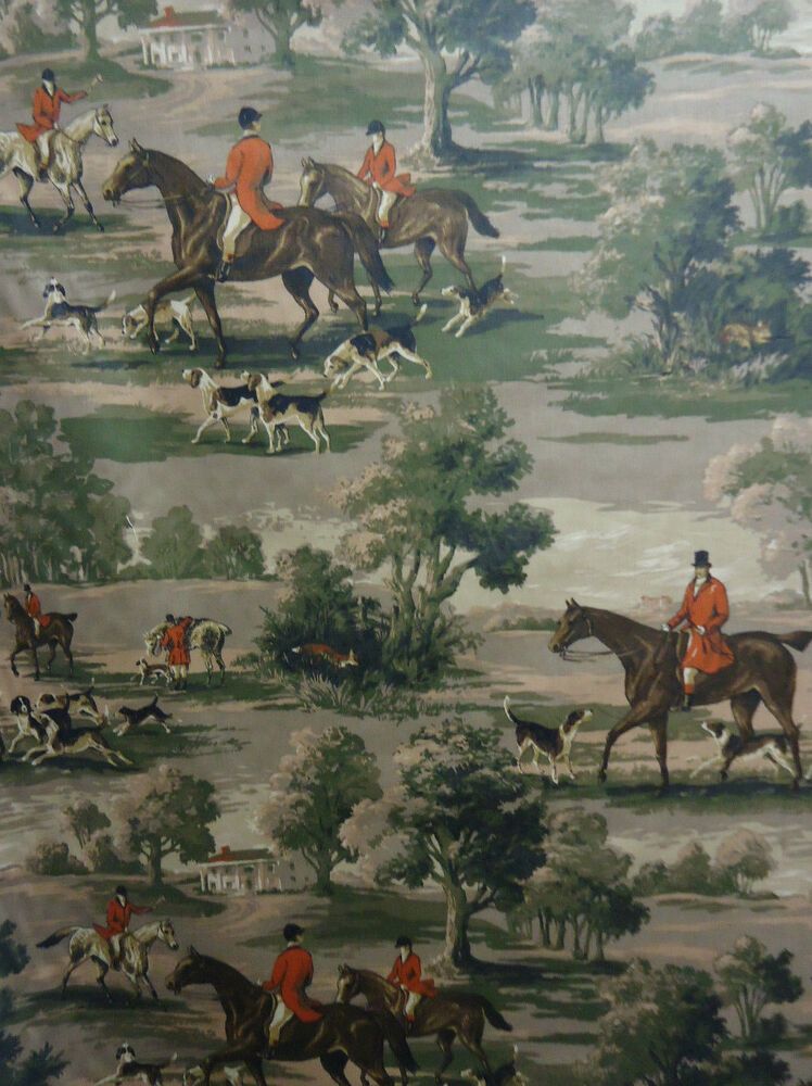 Equestrian Fabric - HD Wallpaper 