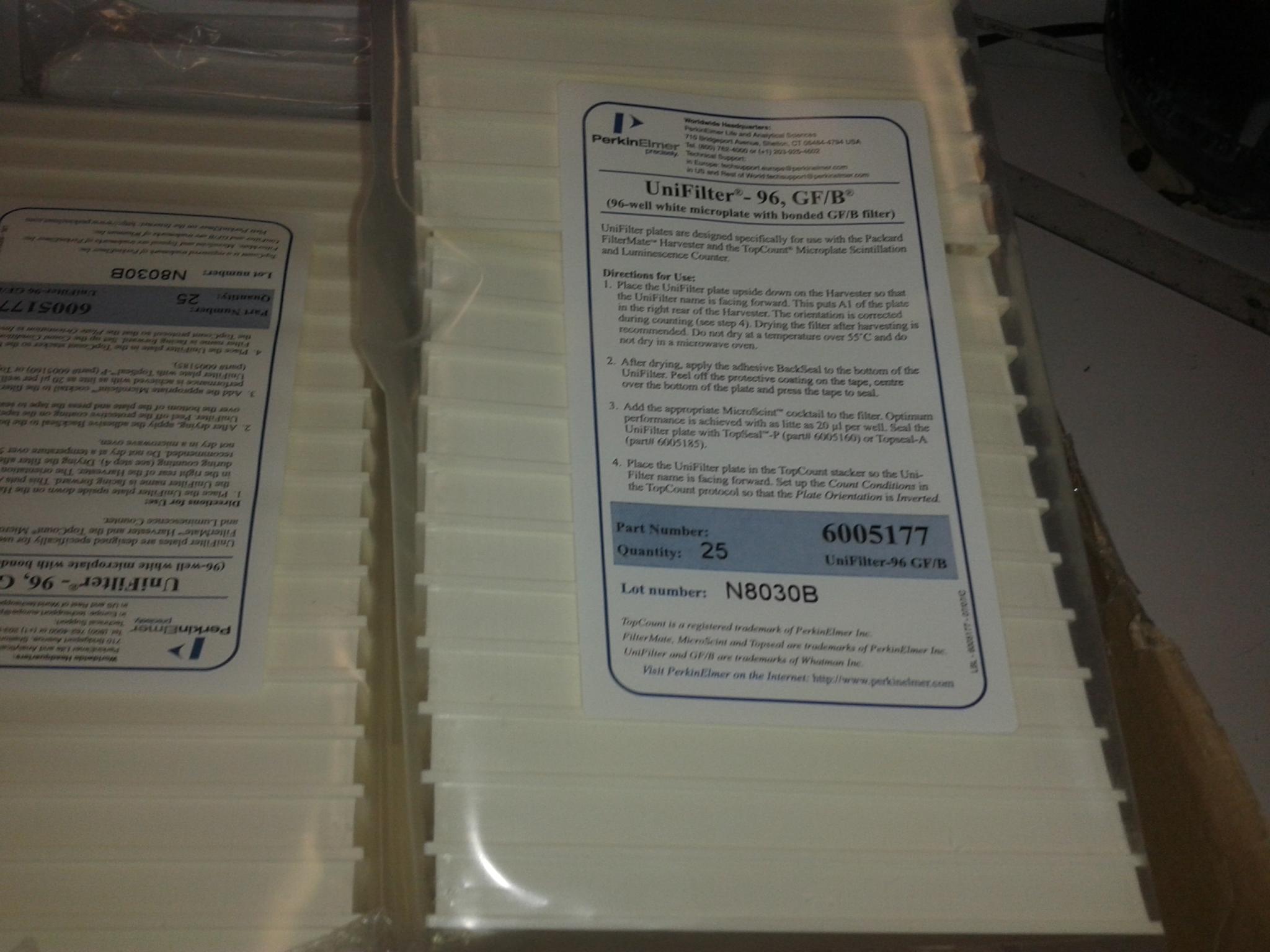 Perkin Elmer Unifilter 96-well Gf,part No - Document - HD Wallpaper 