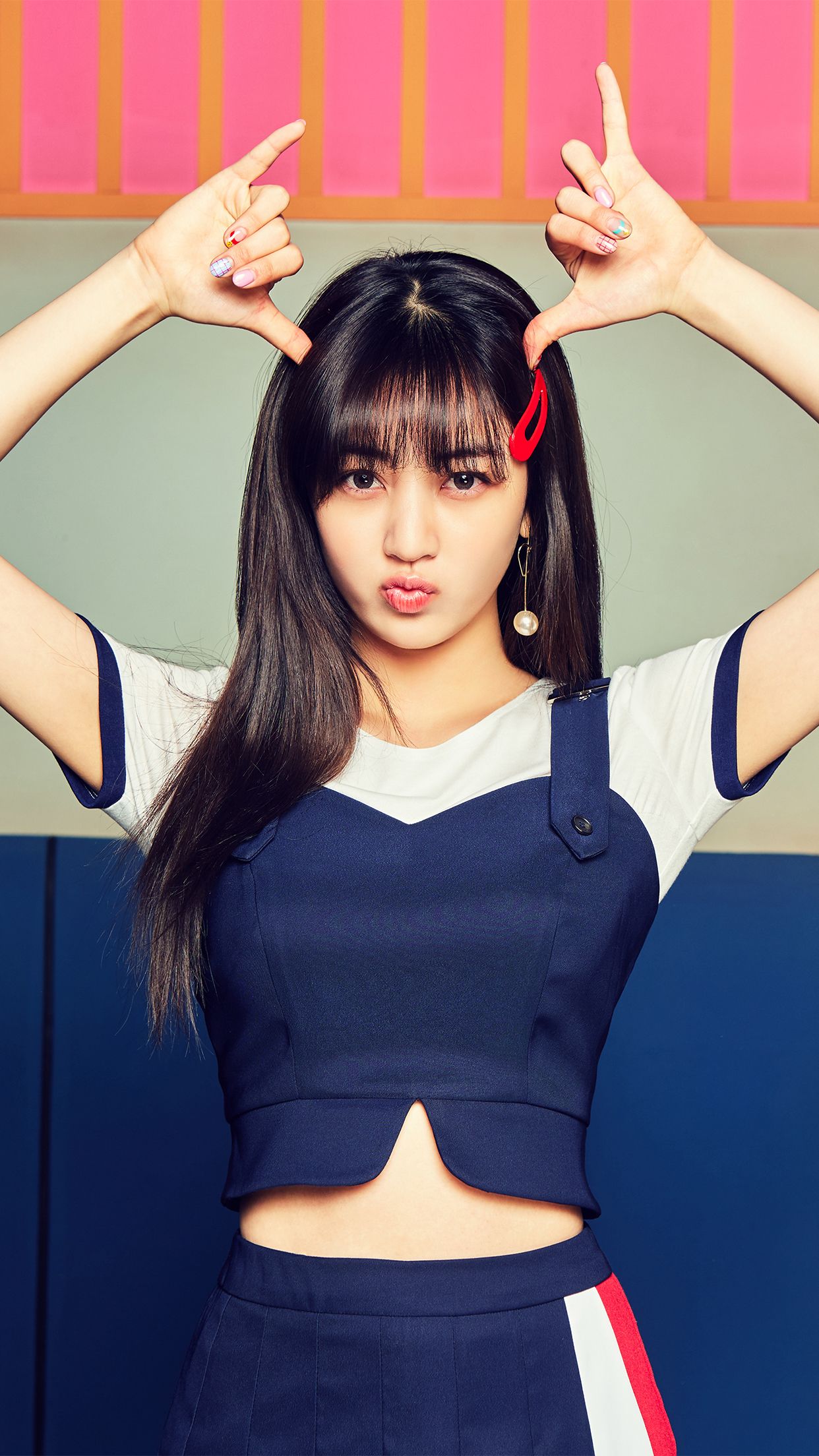 Jihyo Twice Wallpaper Iphone 1242x28 Wallpaper Teahub Io