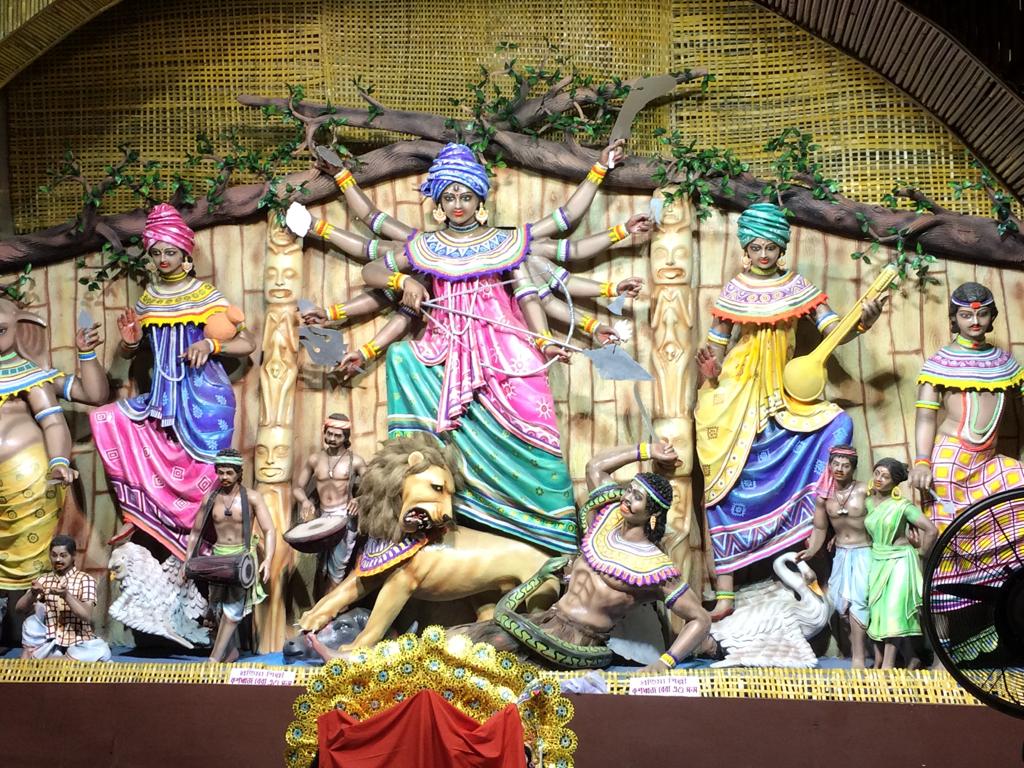 Durga Puja 2018 In Jamshedpur - HD Wallpaper 
