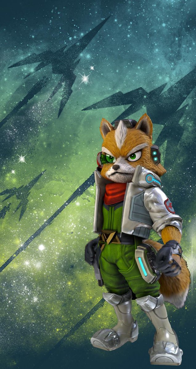 Fox Art Phone Background - HD Wallpaper 
