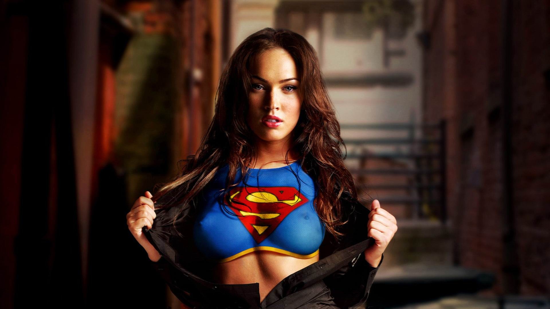 Megan Fox Superman - HD Wallpaper 