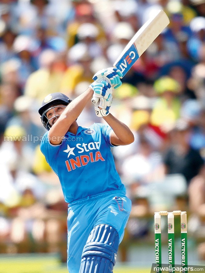 Rohit Sharma Best Hd Photos (28227) - Rohit Sharma Hitting Six - HD Wallpaper 