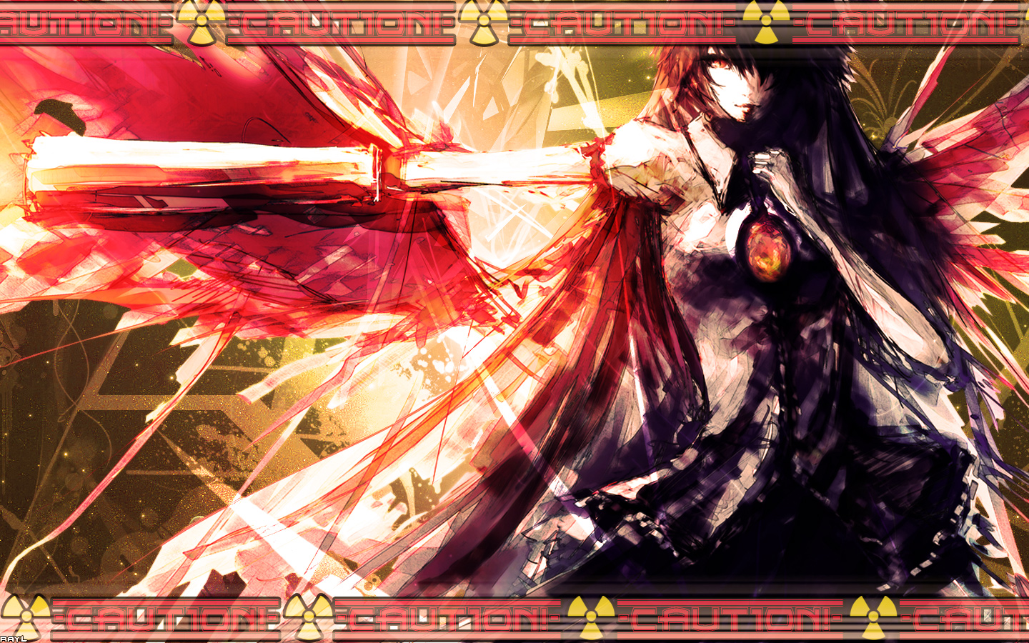 Touhou, Utsuho Reiuji Wallpaper 
	style Width - HD Wallpaper 