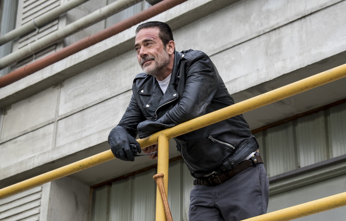 Photo Wallpaper Jeffrey Dean Morgan, The Walking Dead, - Negan Twd Season 10 - HD Wallpaper 