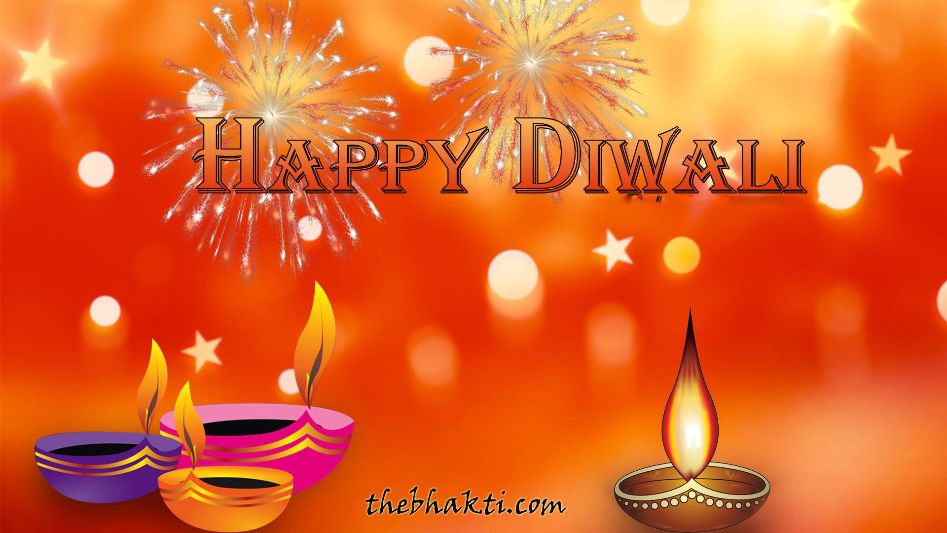 Diwali Lamps - Diwali Images Hd Free Download - HD Wallpaper 