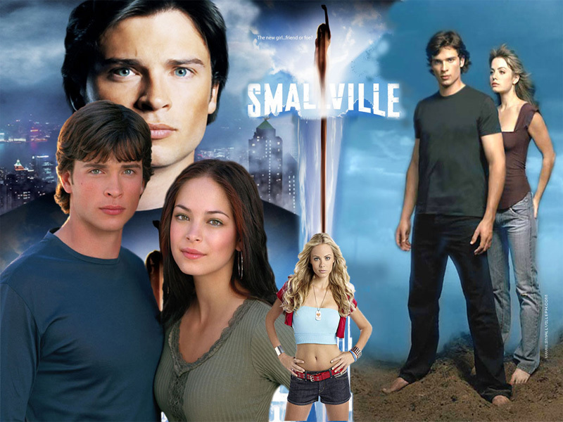 Tom Welling And Lois Lane - HD Wallpaper 