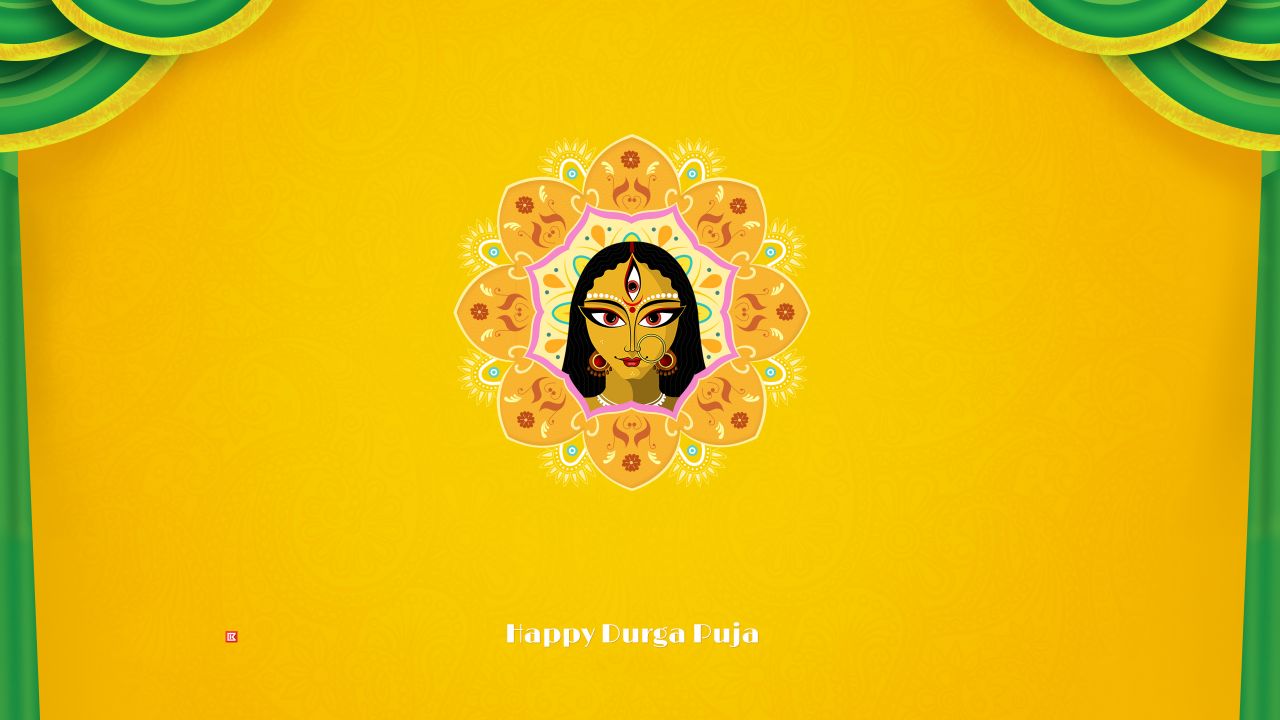Durga Puja Background Hd - HD Wallpaper 