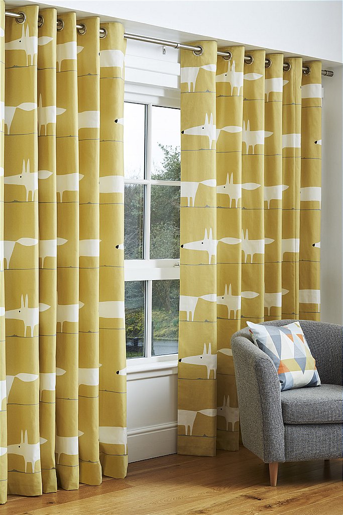 Scion Fabric Curtain Mr Fox - HD Wallpaper 