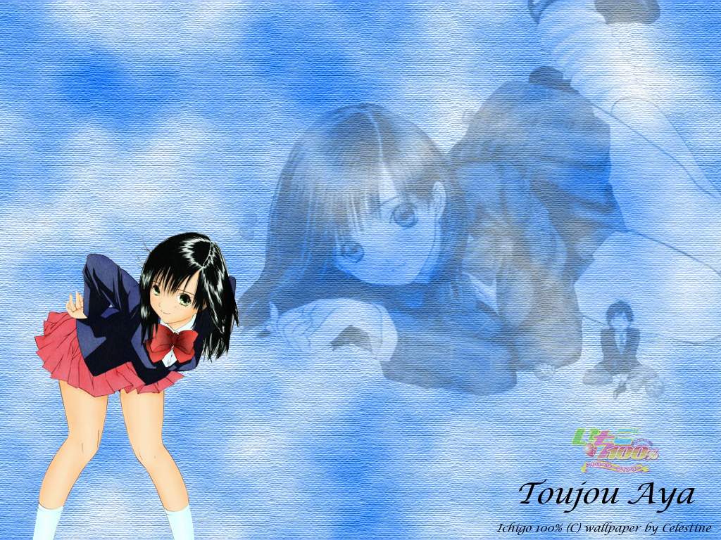 Mizuki Kawashita, Ichigo 100 Percent, Aya Toujou Wallpaper - Aya Toujou - HD Wallpaper 