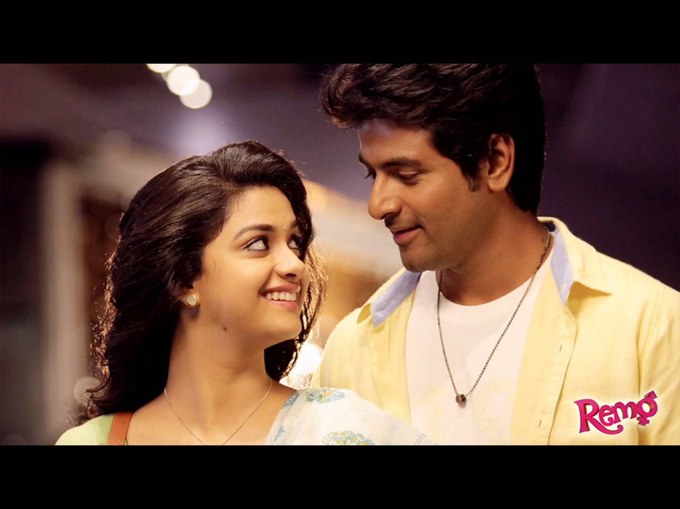 Remo Wallpapers - Keerthy Suresh And Sivakarthikeyan - HD Wallpaper 