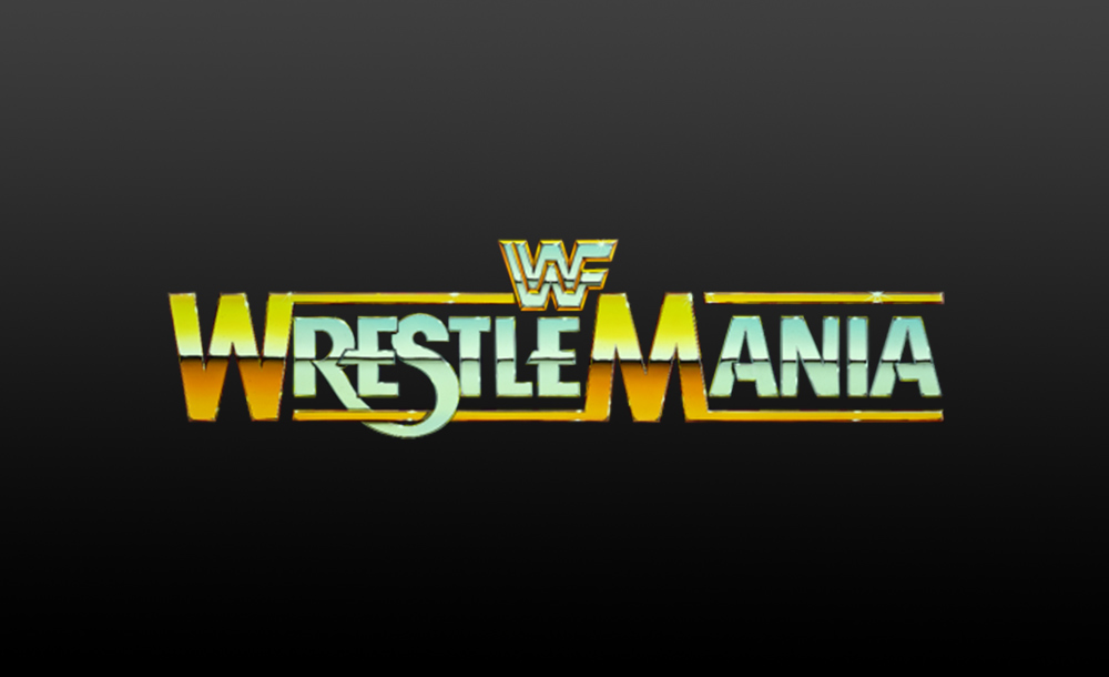 Wrestlemania 1 Logo Wallpaper - Graphic Design - HD Wallpaper 
