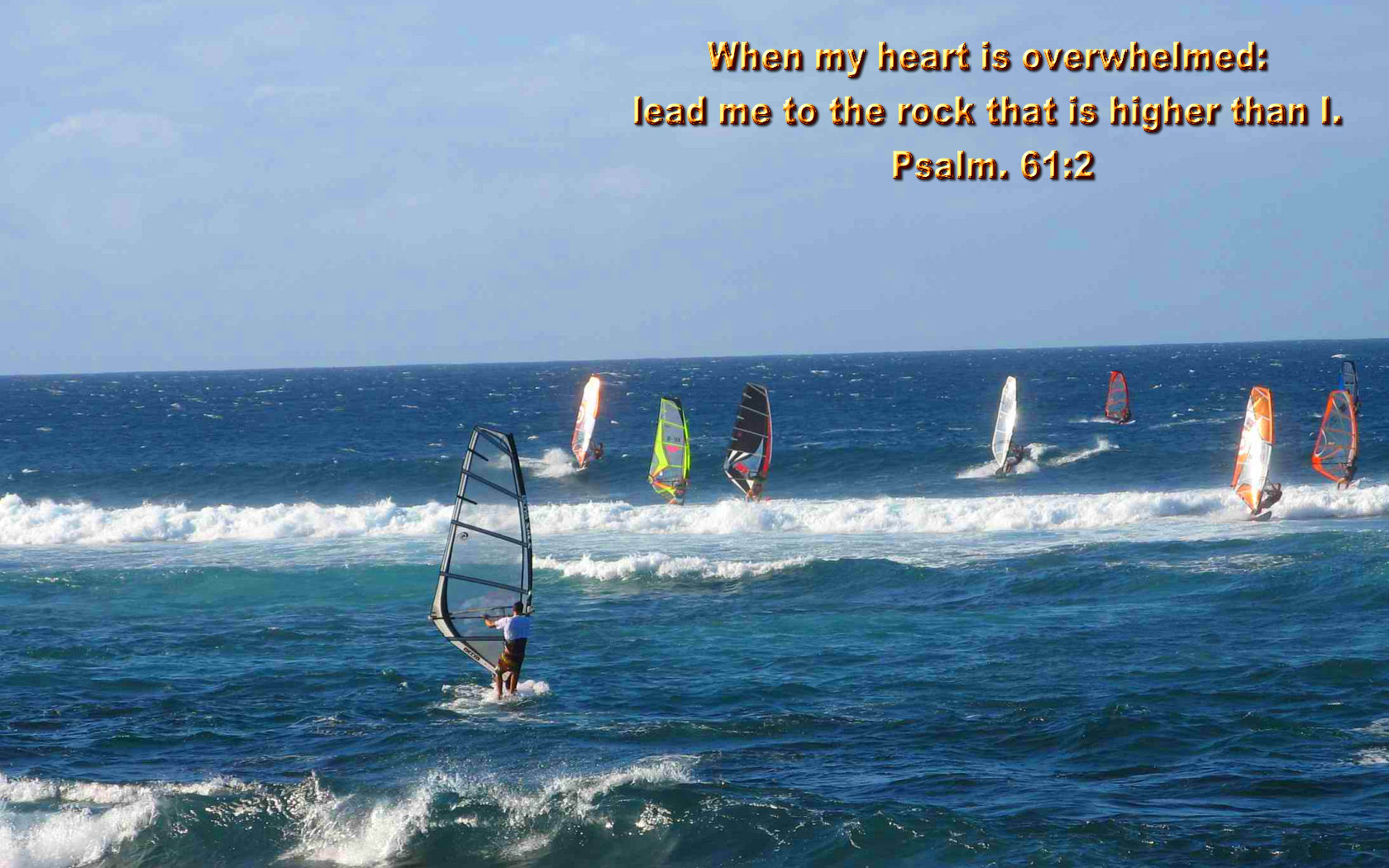 Scenery With Bible Quotes - HD Wallpaper 