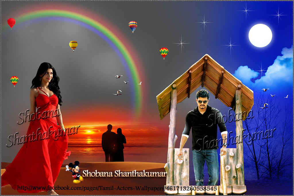 Ilayathalapathy Vijay Vijay Hd - HD Wallpaper 