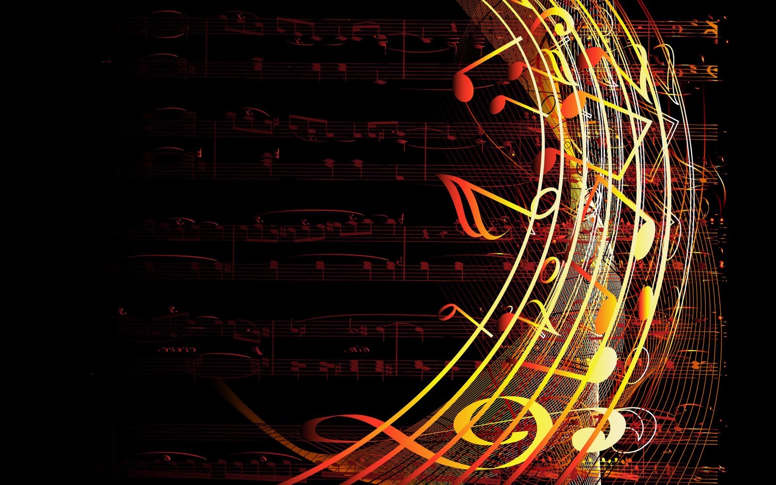 Fondos De Pantalla Notas Musicales Hd - HD Wallpaper 
