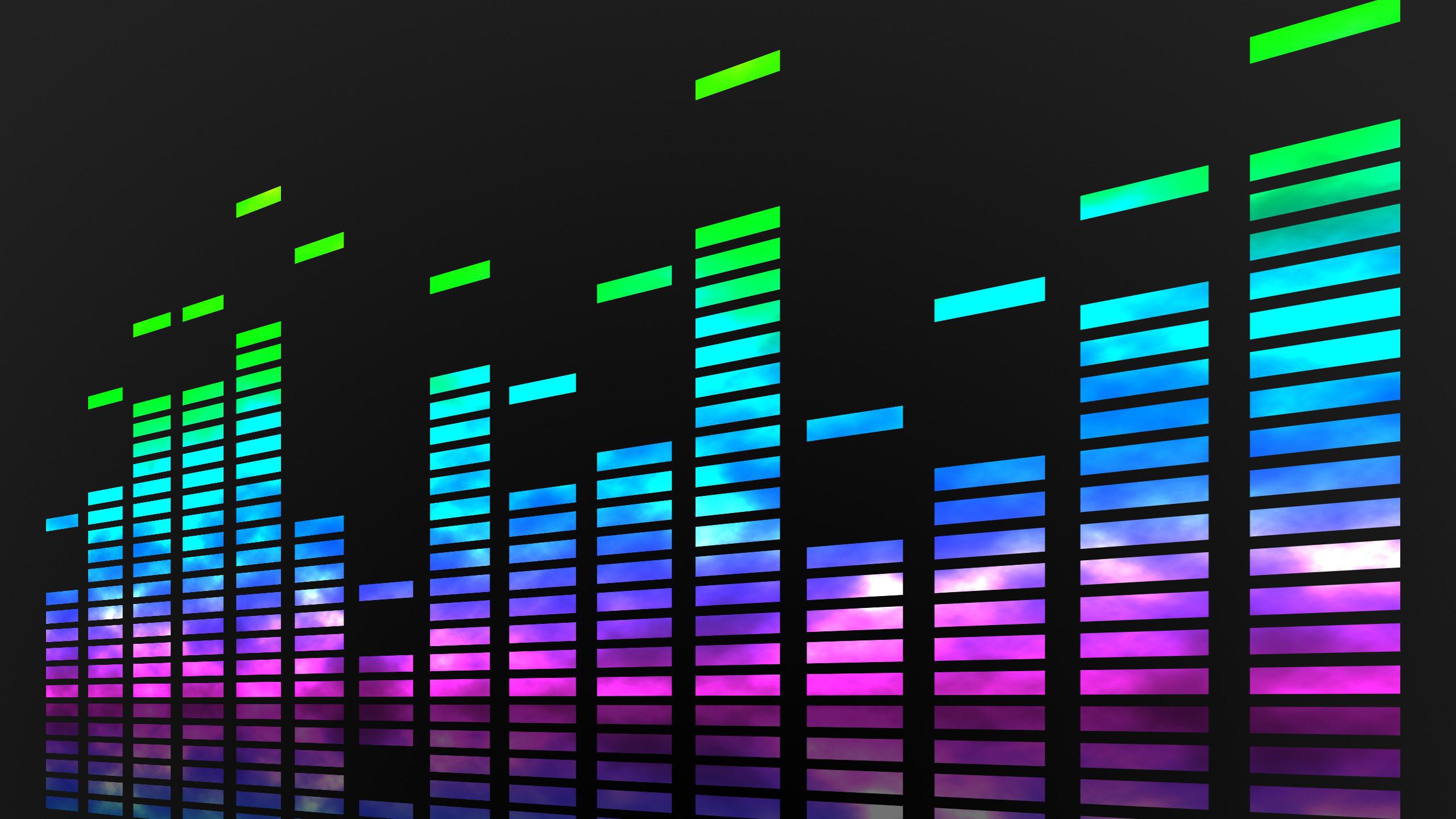 Synthwave Equalizer 2560x1440 Wallpaper Teahub Io