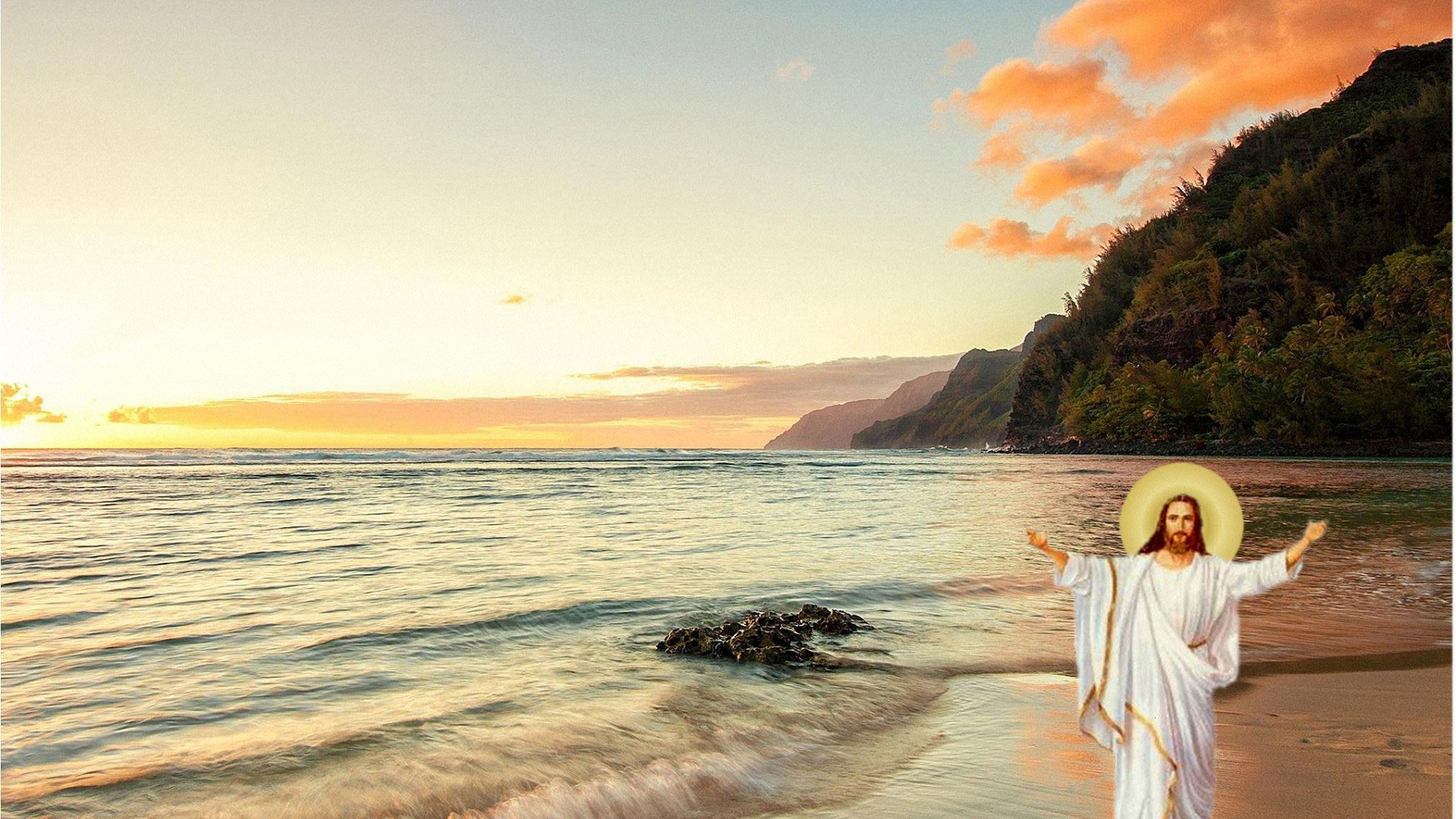 Hd Pics Photos Stunning Attractive Jesus Christ 6 Hd - Nd 2 Nd 4 Filter - HD Wallpaper 