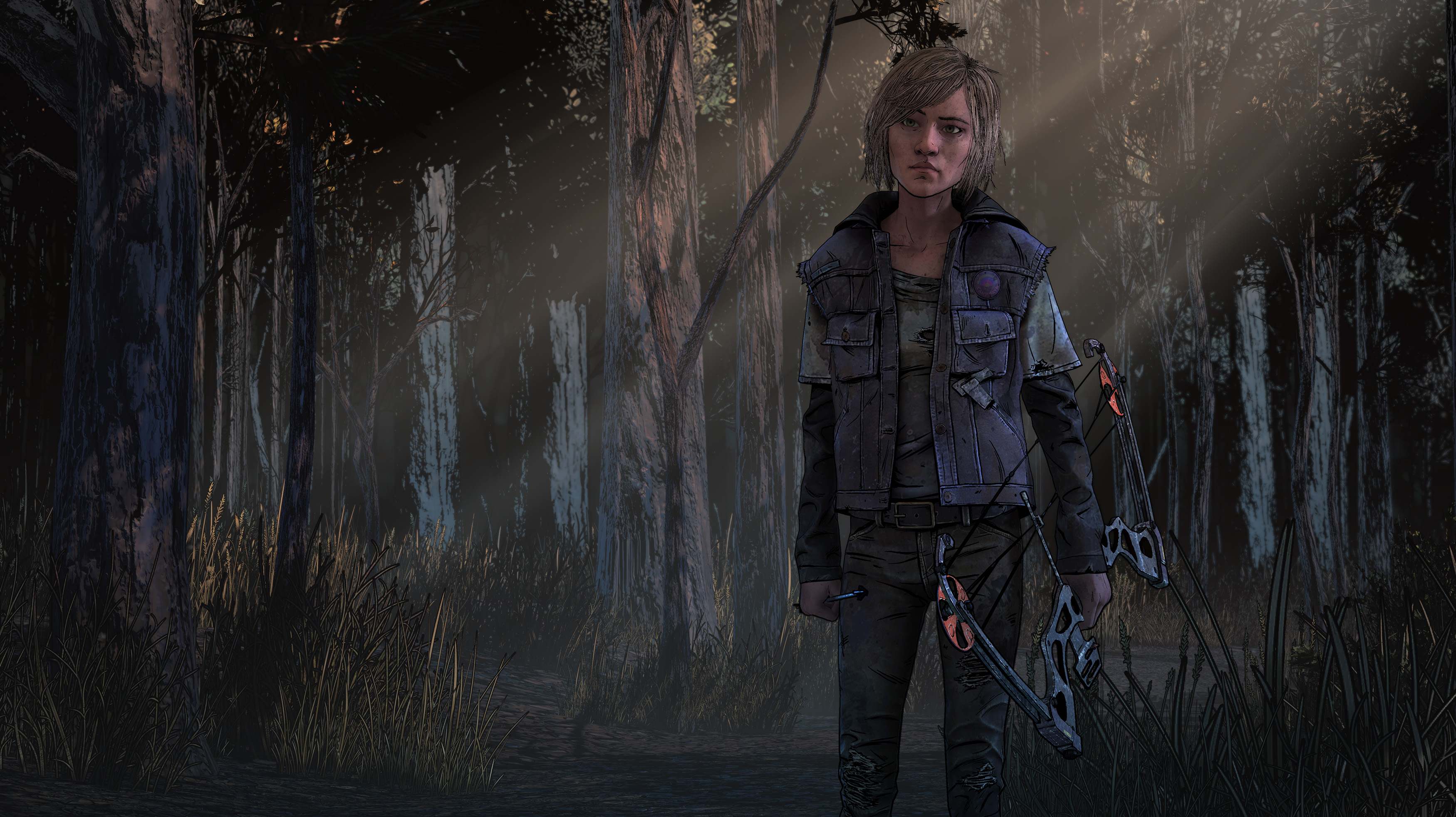 Walking Dead Final Season Violet - HD Wallpaper 