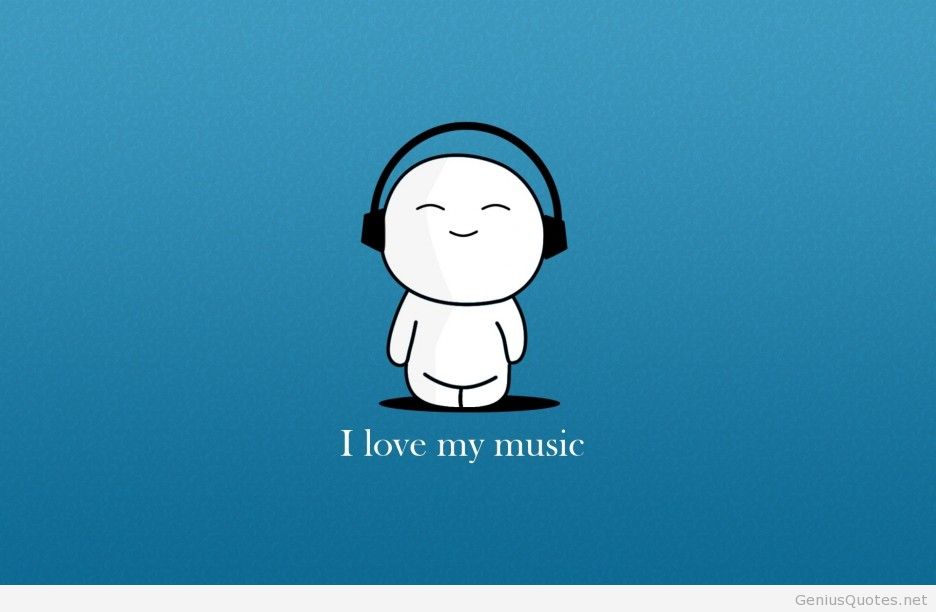 Music Quotes Images Quote - Love My Music - HD Wallpaper 