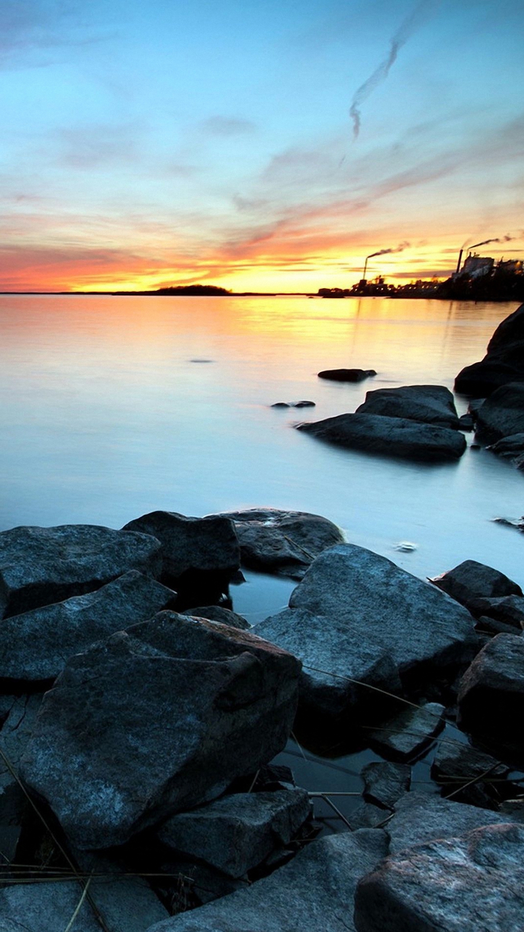 Hd Sea Rocky Coast Sony Xperia Wallpapers - Sunset Hd Wallpaper For Android - HD Wallpaper 