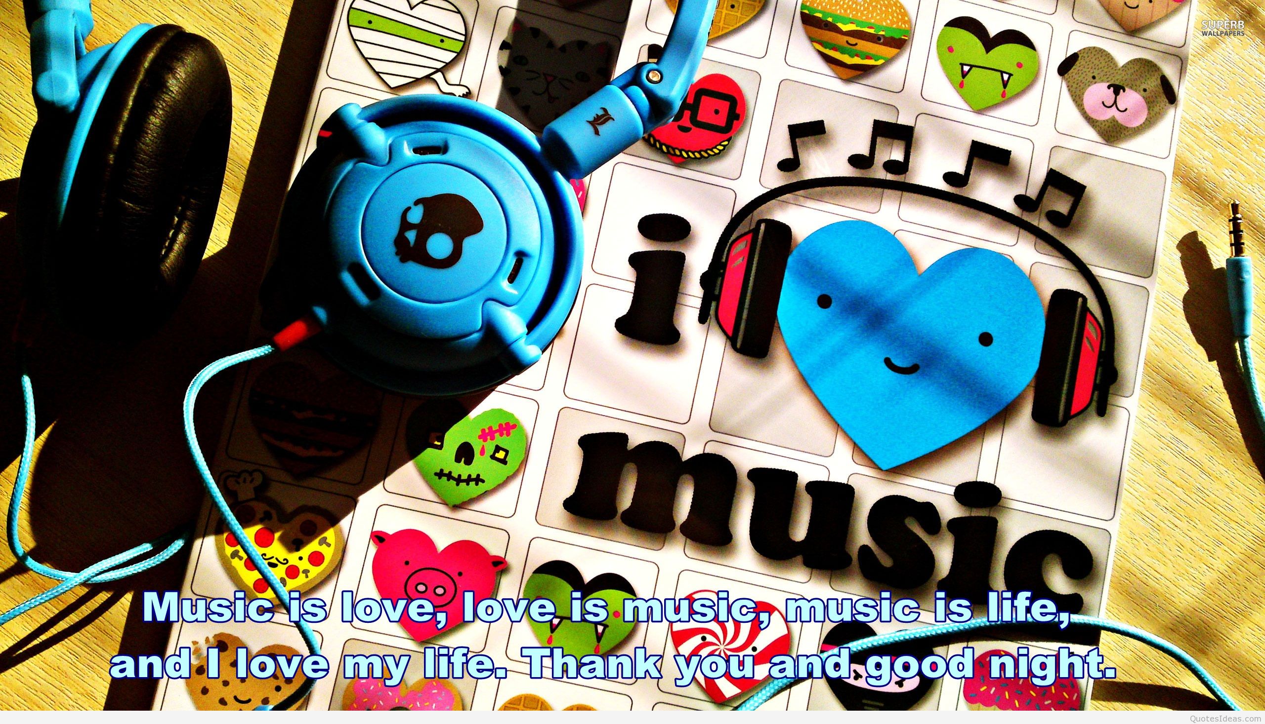 Music Photo Quote Hd Wallpaper Music Lover 2560x1467 Wallpaper Teahub Io