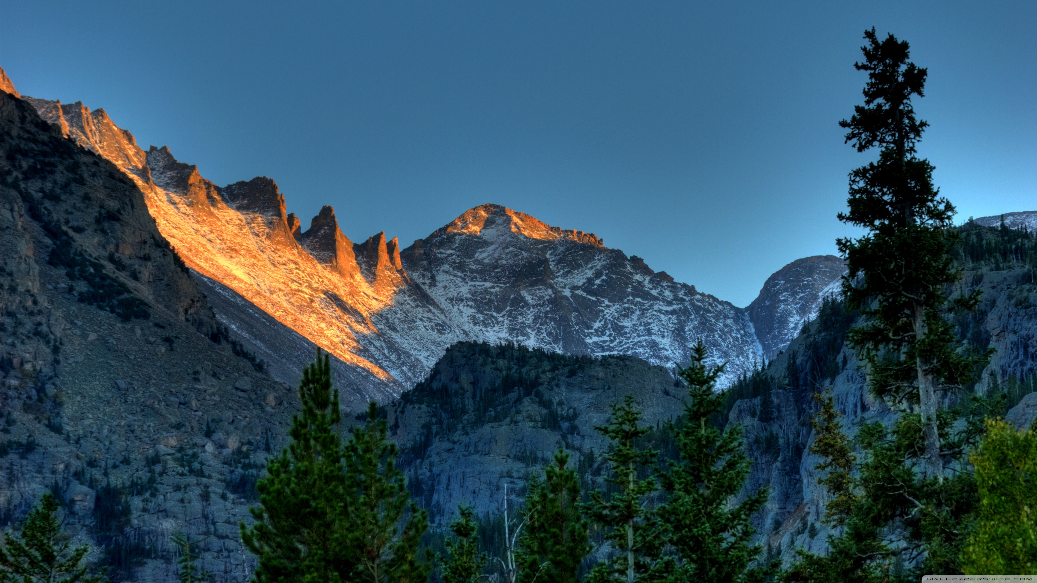 High Resolution Rocky Mountains - HD Wallpaper 