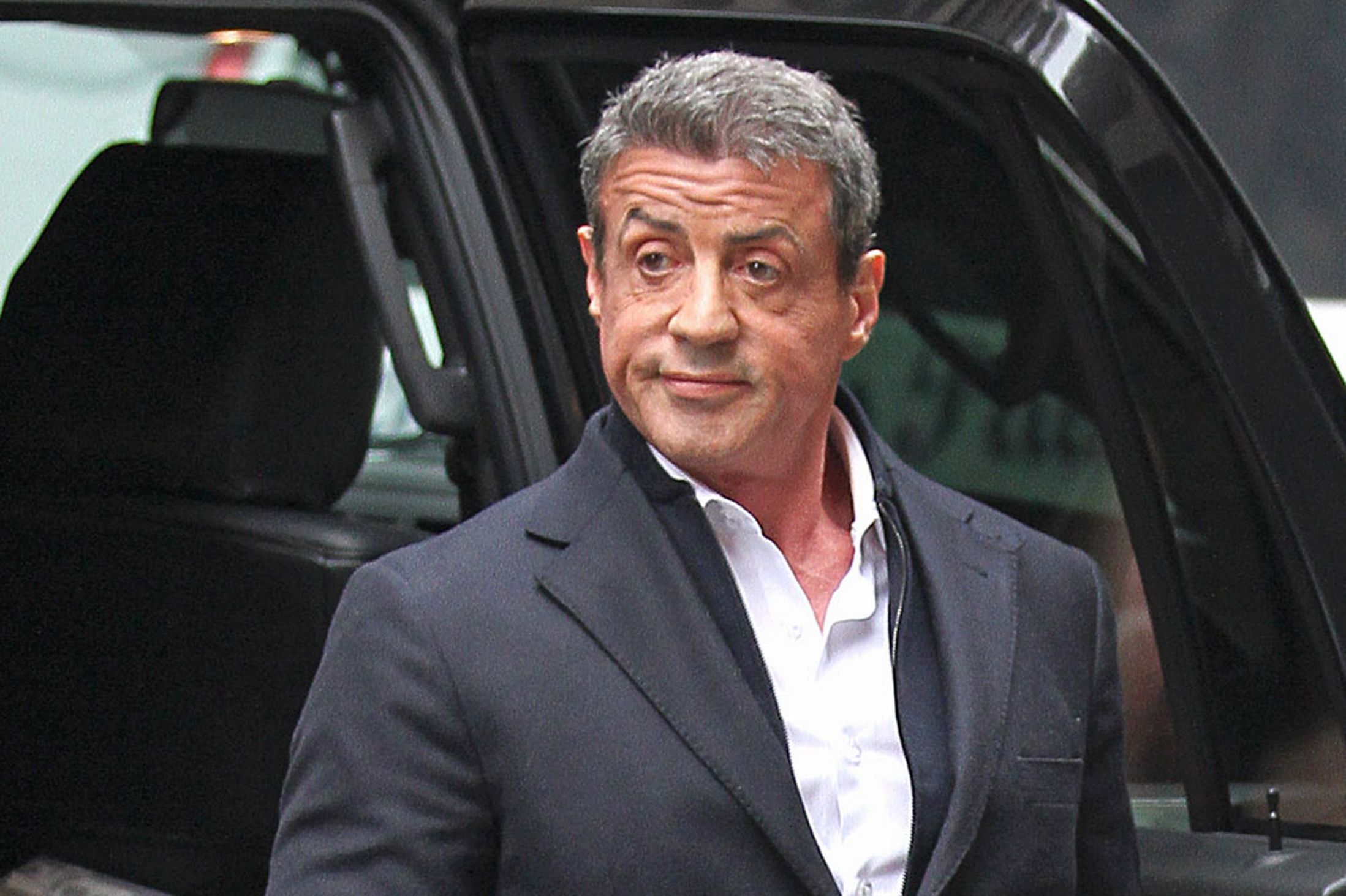 Sylvester Stallone Mercedes E63 - HD Wallpaper 