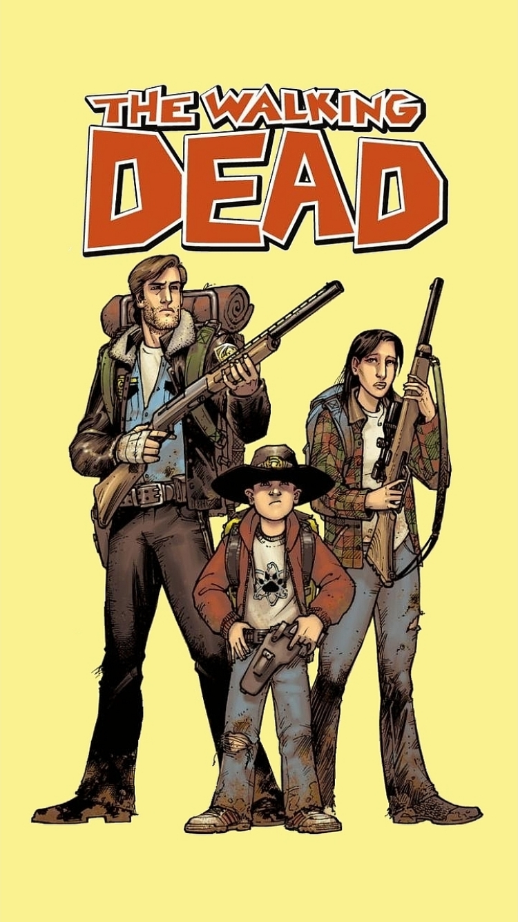 Walking Dead Wallpaper Comic - HD Wallpaper 