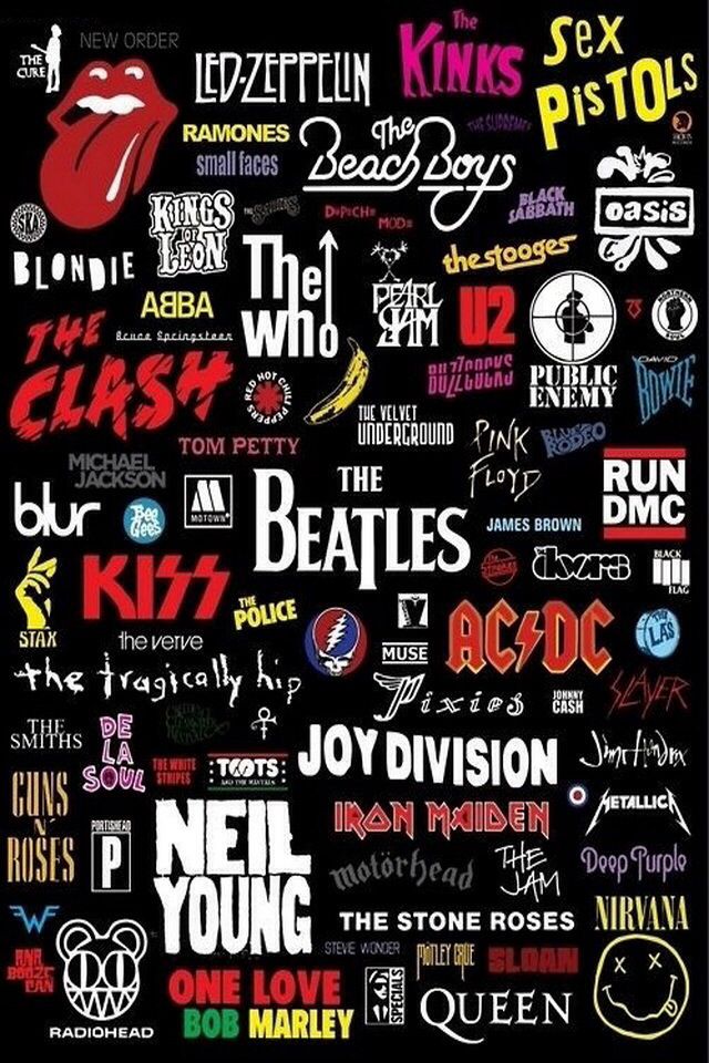 Rock And Roll Bands - HD Wallpaper 