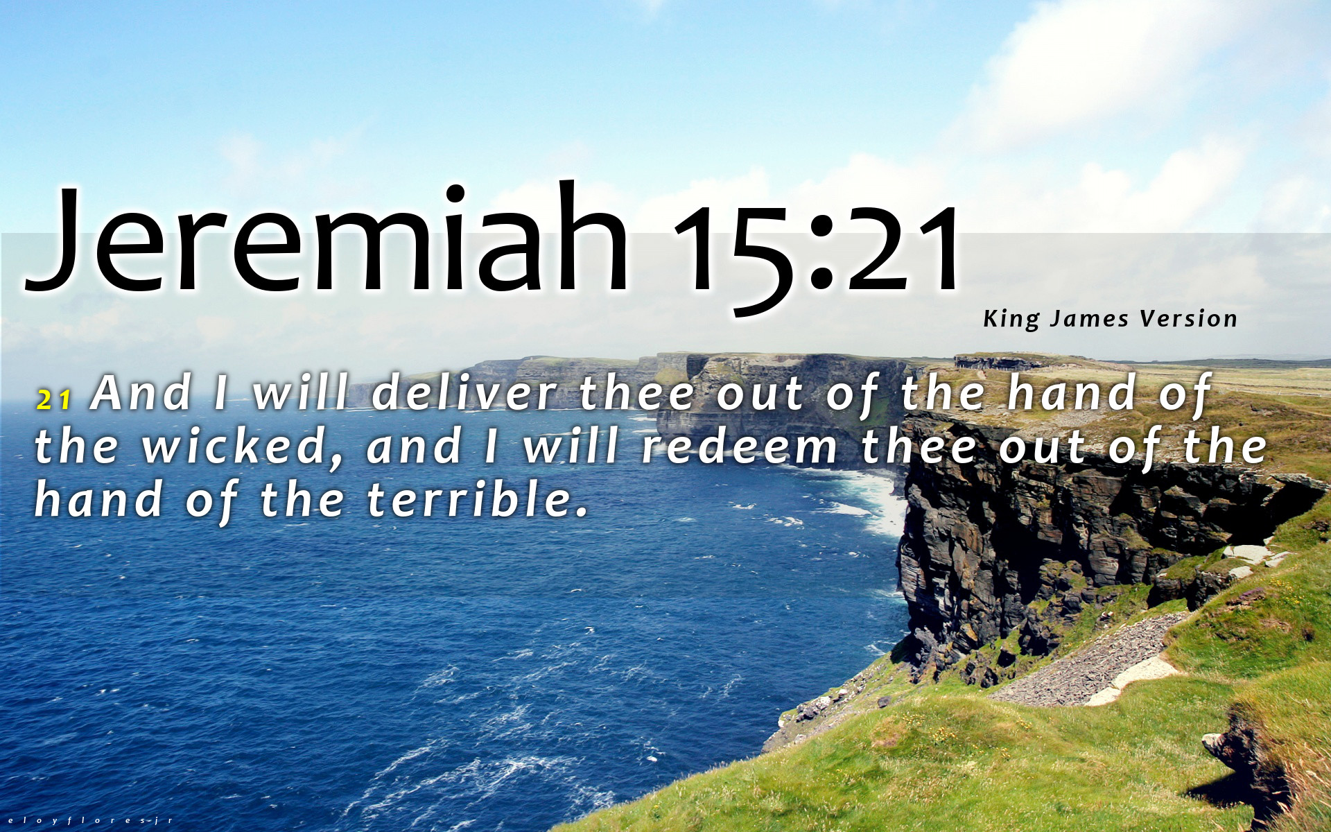 Bible Verse Wallpapers Full Hd Wallpaper Search Page - Cliffs Of Moher - HD Wallpaper 