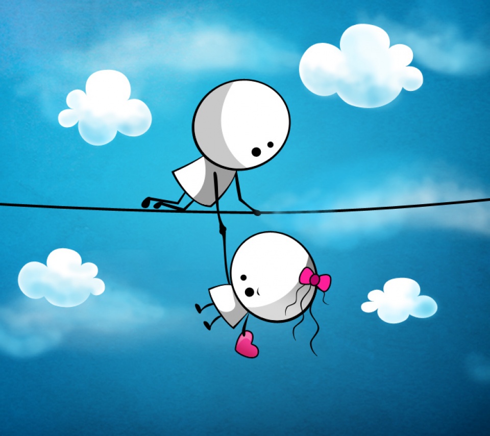 Cute I Love Music Wallpapers - Wont Let You Down - HD Wallpaper 