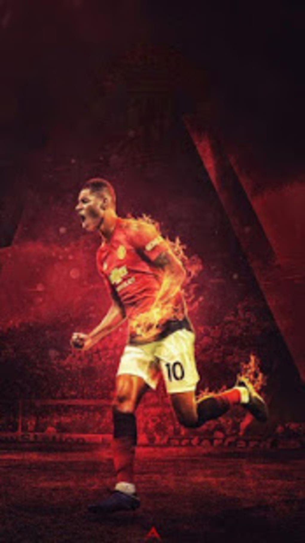 Mu Wallpapers - Manchester United Wallpaper Rashford - HD Wallpaper 