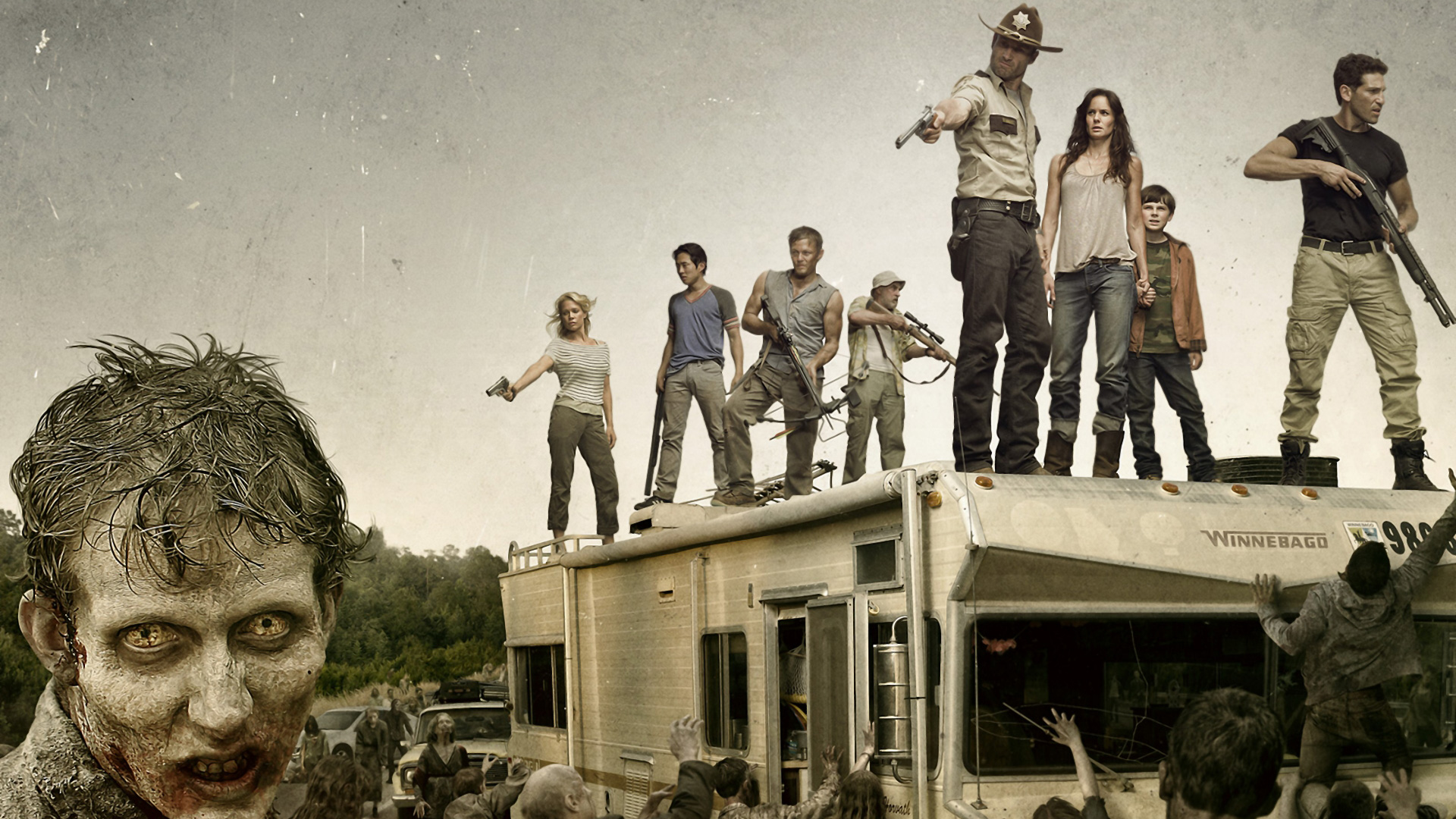Thème The Walking Dead - HD Wallpaper 