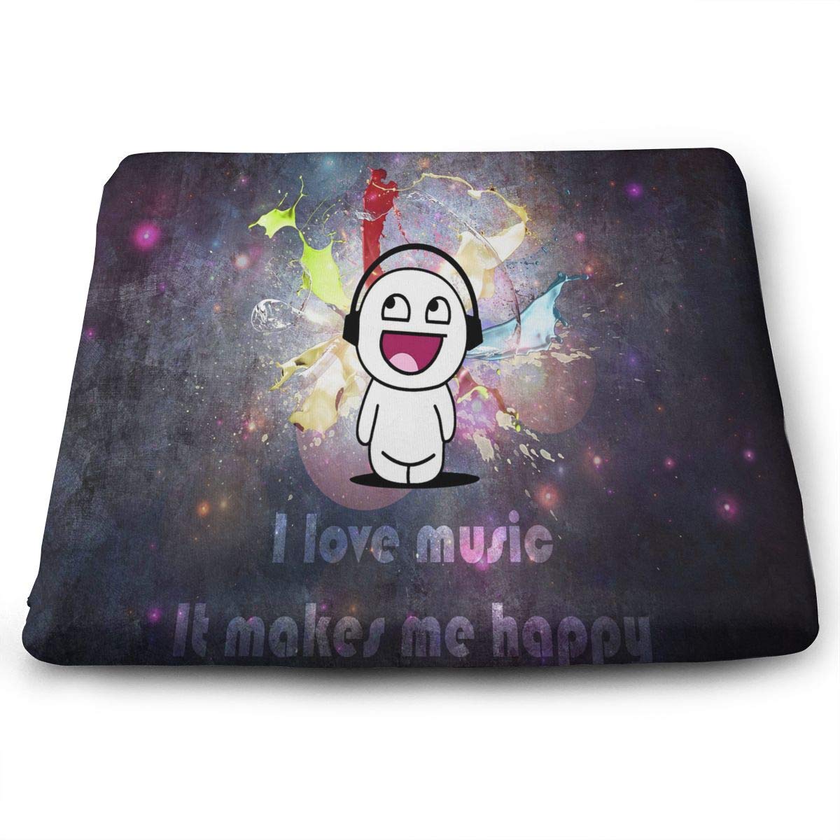 Love Music It Makes Me Happy - HD Wallpaper 