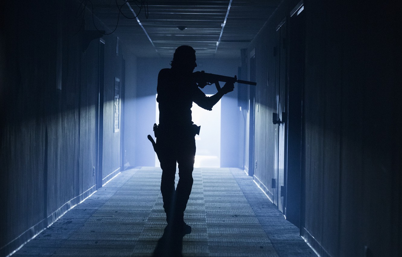 Photo Wallpaper The Walking Dead, Rick Grimes, Andrew - Walking Dead The Damned - HD Wallpaper 