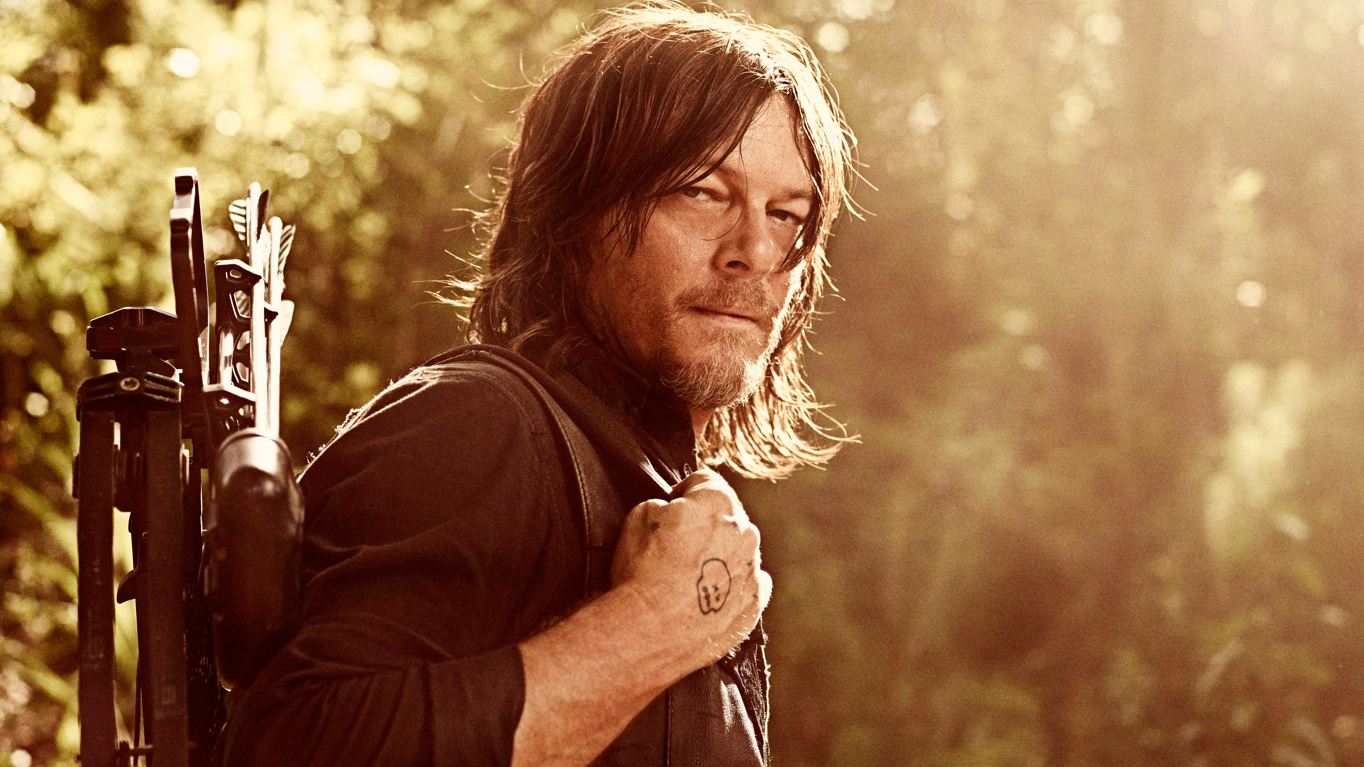 Daryl Walking Dead - HD Wallpaper 