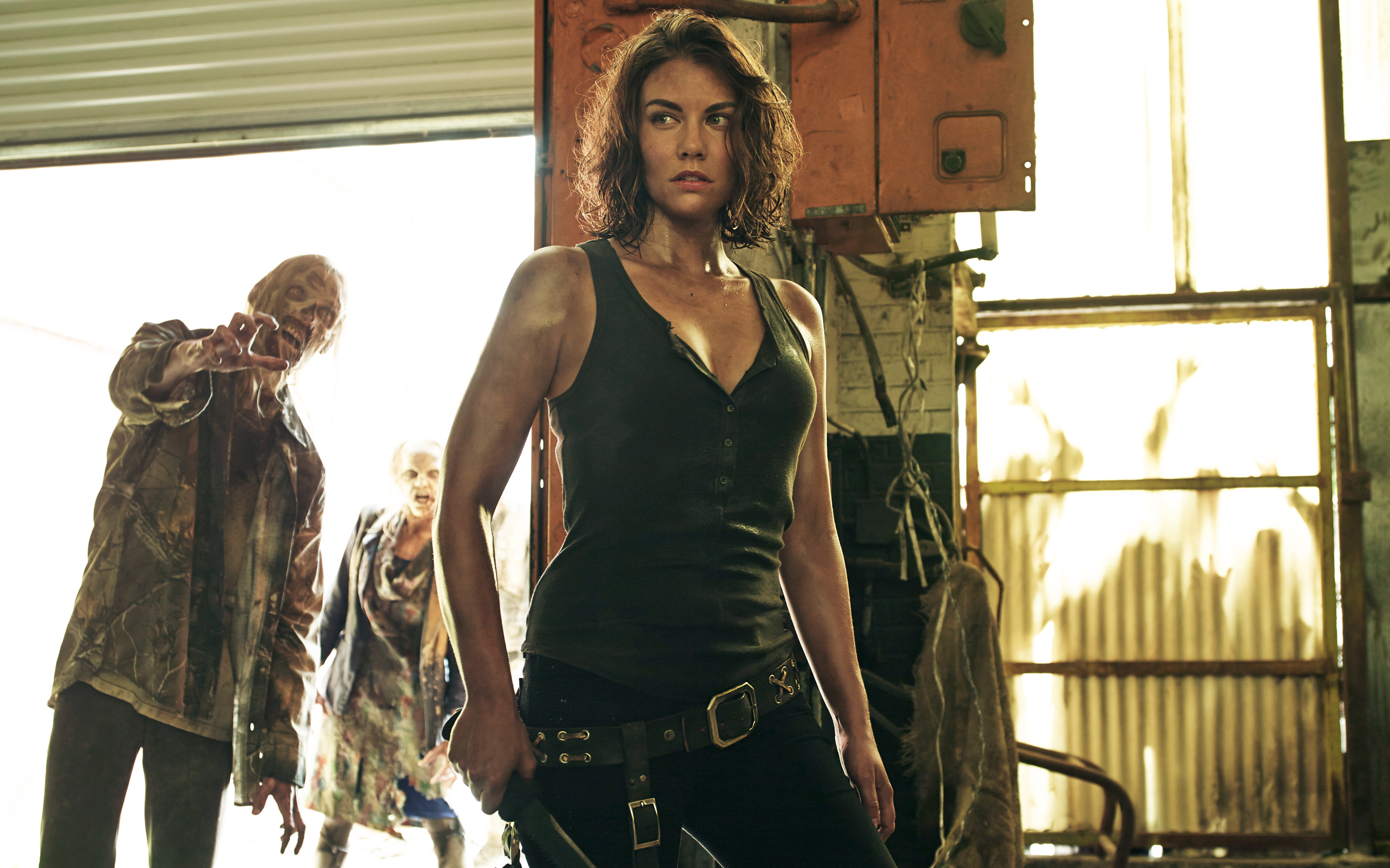 Walking Dead Maggie Season 5 - HD Wallpaper 