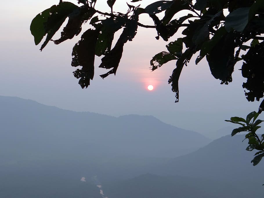 Sunset, Western Ghats, Sahyadri, Bee Rocks, Uttar Kannada, - HD Wallpaper 