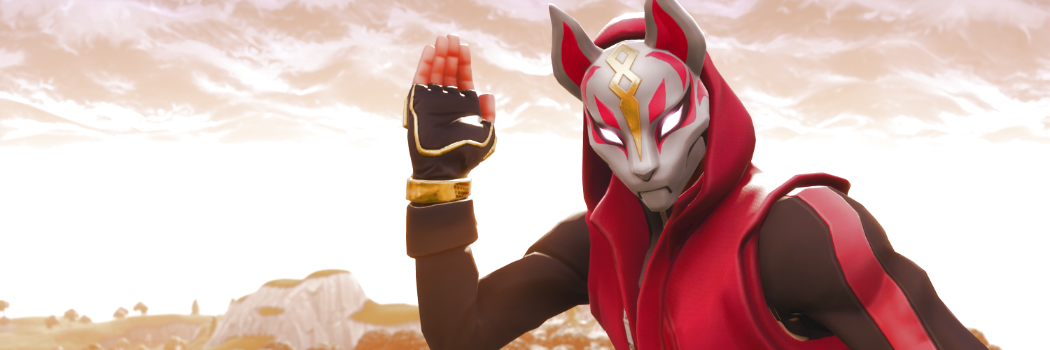 Fortnite Twitter Header Drift - HD Wallpaper 