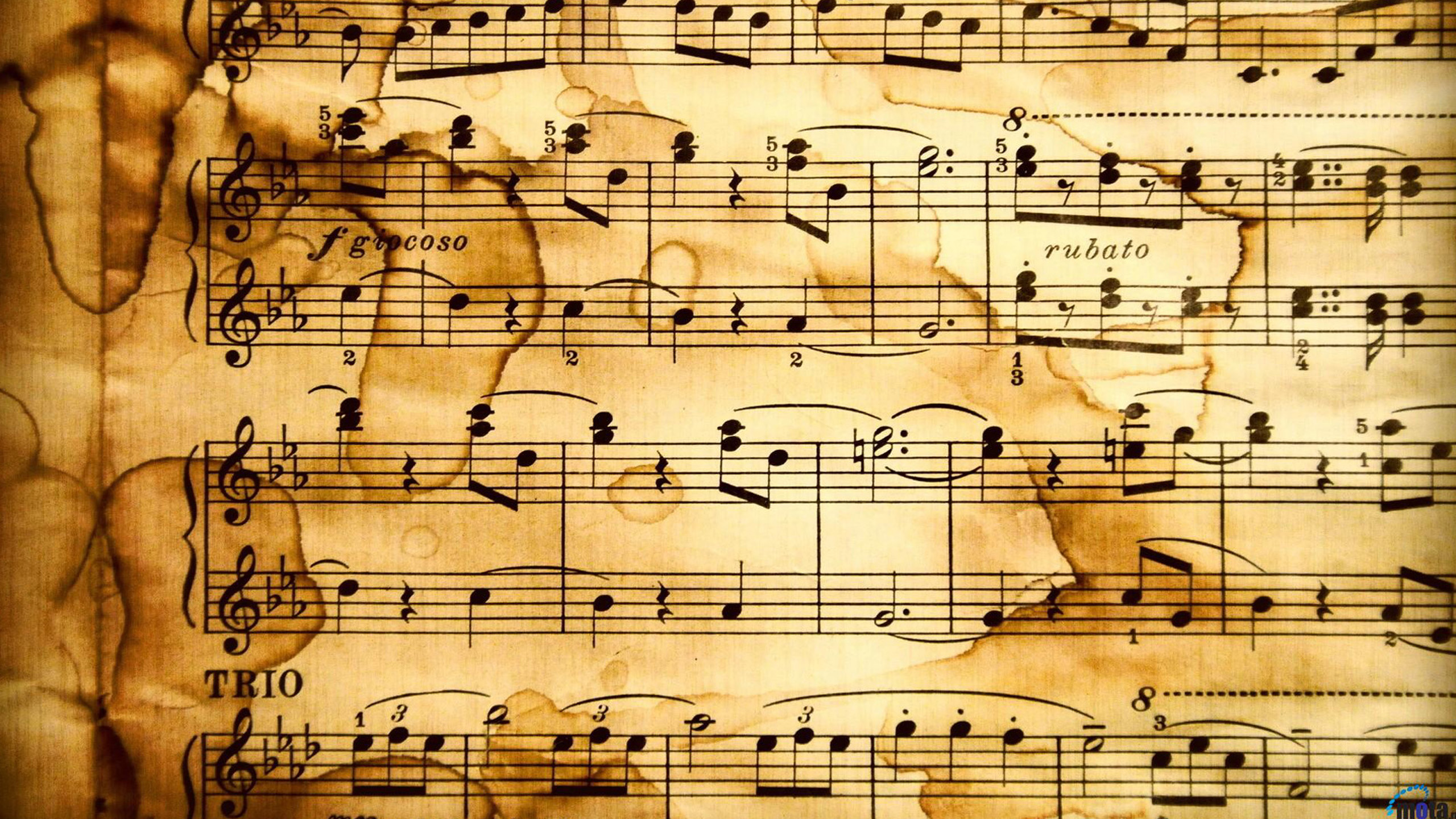 Recent Sheet Music - HD Wallpaper 