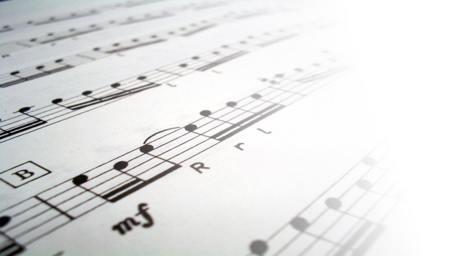 Sheet Music Background Free - HD Wallpaper 