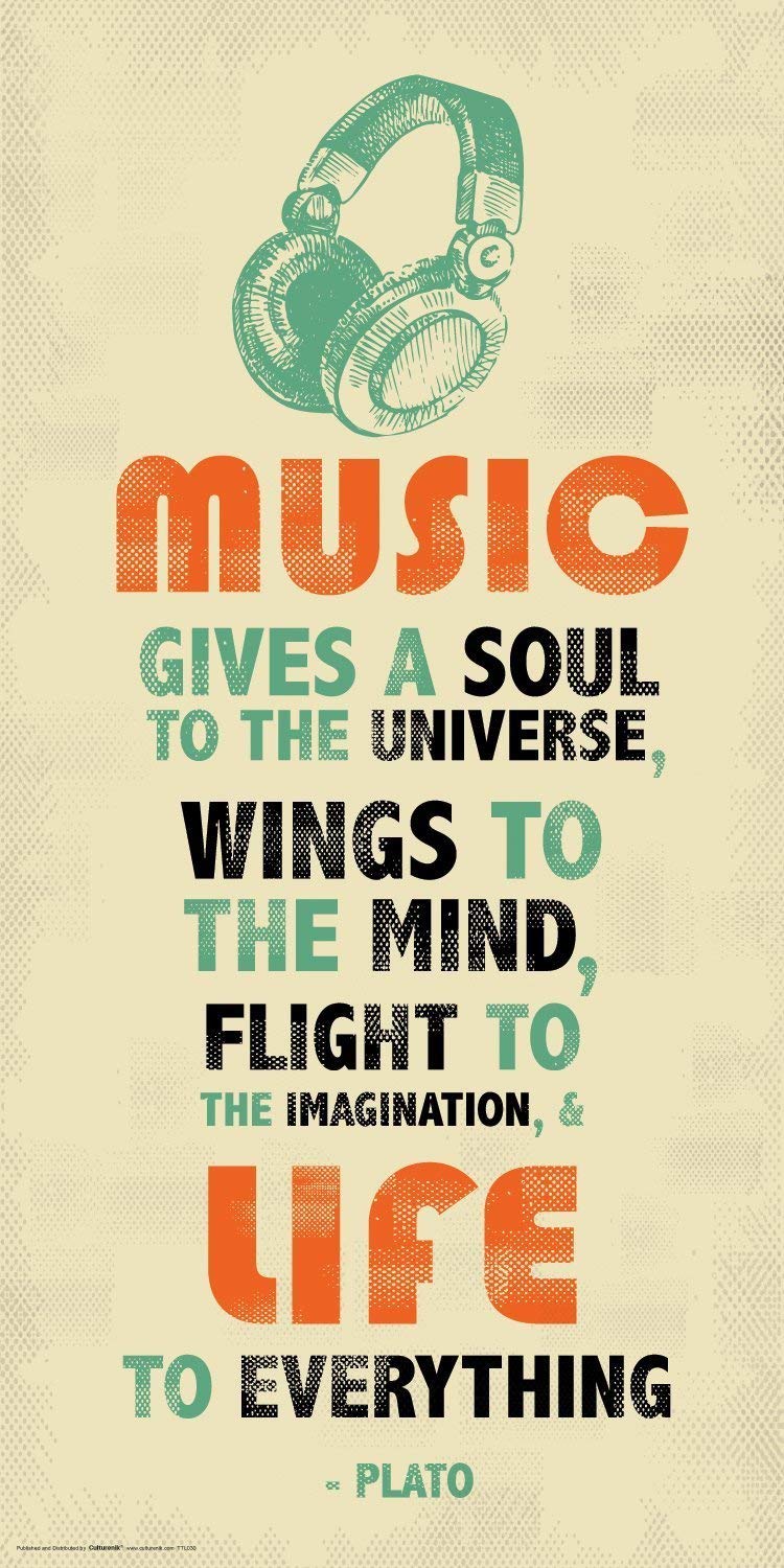 Music Quote - HD Wallpaper 