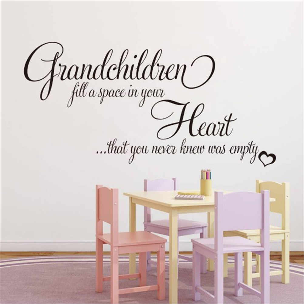 Henghome Bedroom Decor 3d Grandchildren Fill Your Empty - Grandchildren Wall Art - HD Wallpaper 