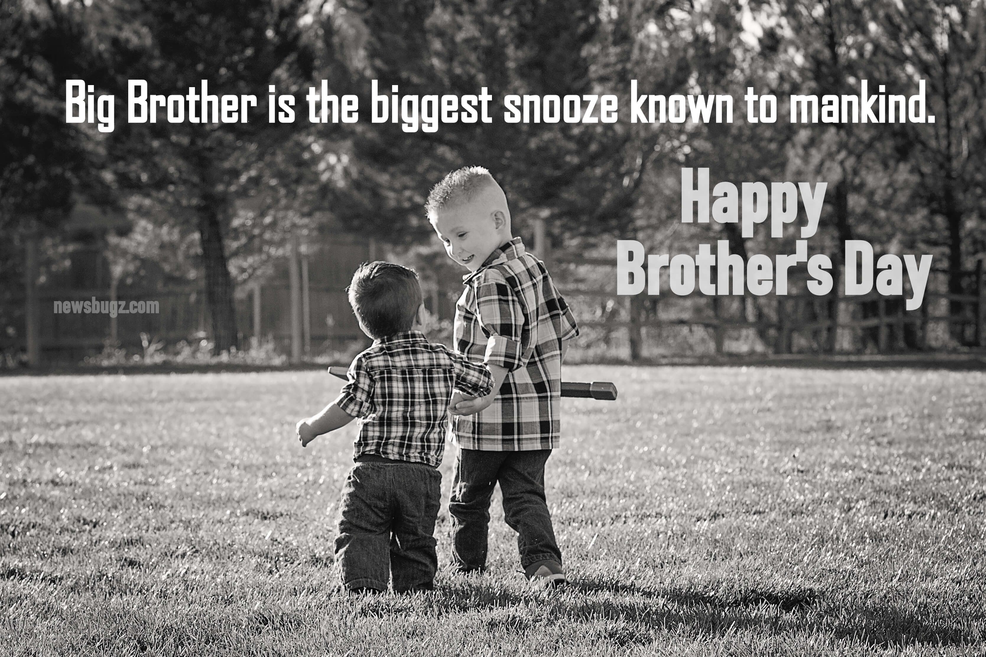 Happy National Brother S Day - Big Brother Captions For Instagram - HD Wallpaper 