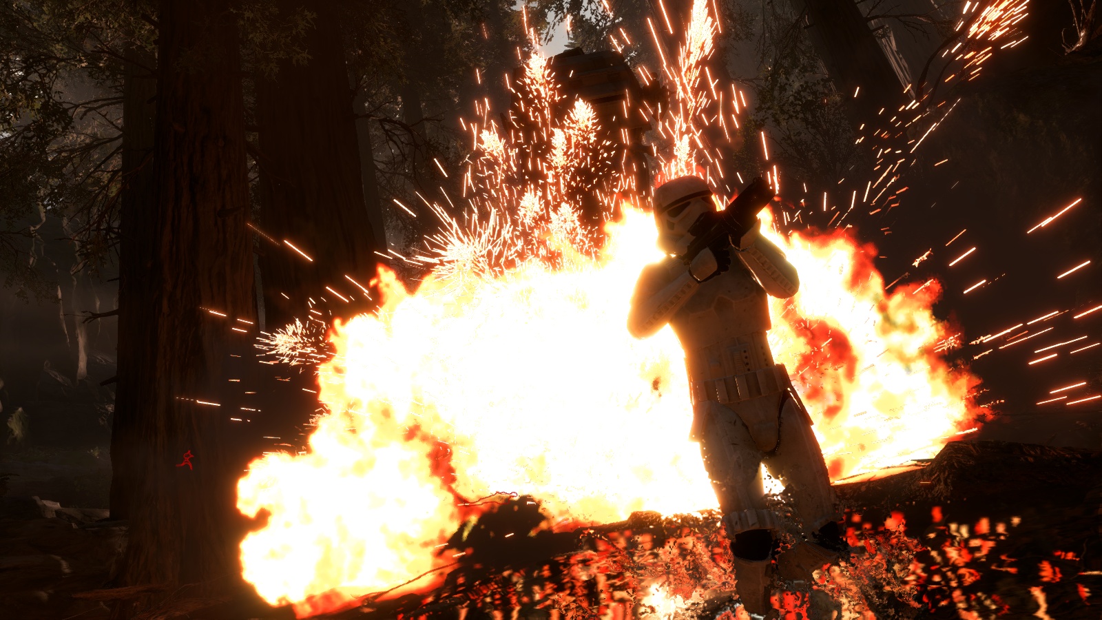 Star Wars Explosion Endor - HD Wallpaper 