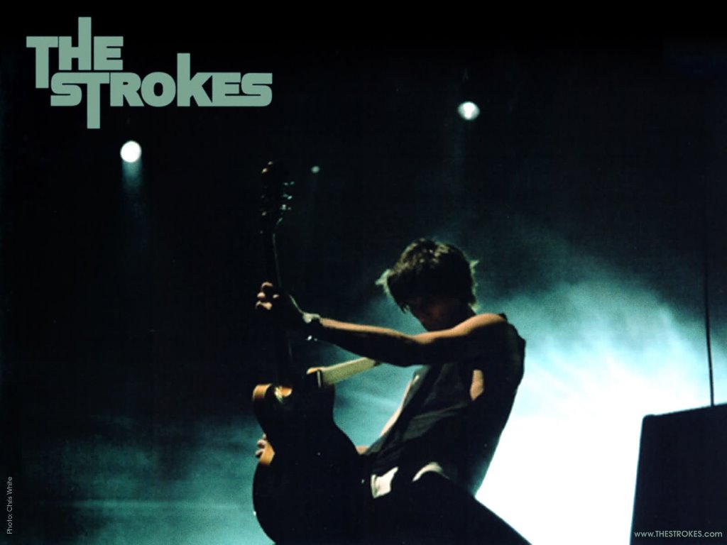 The Strokes Green Logo Iphone Wallpapers Muzik Pinterest - Strokes Wallpaper Hd - HD Wallpaper 