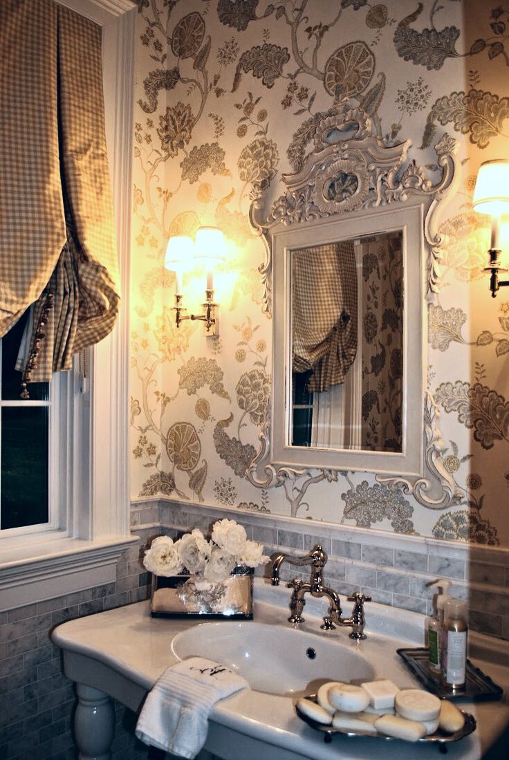 Enchanted Home Powder Room - HD Wallpaper 