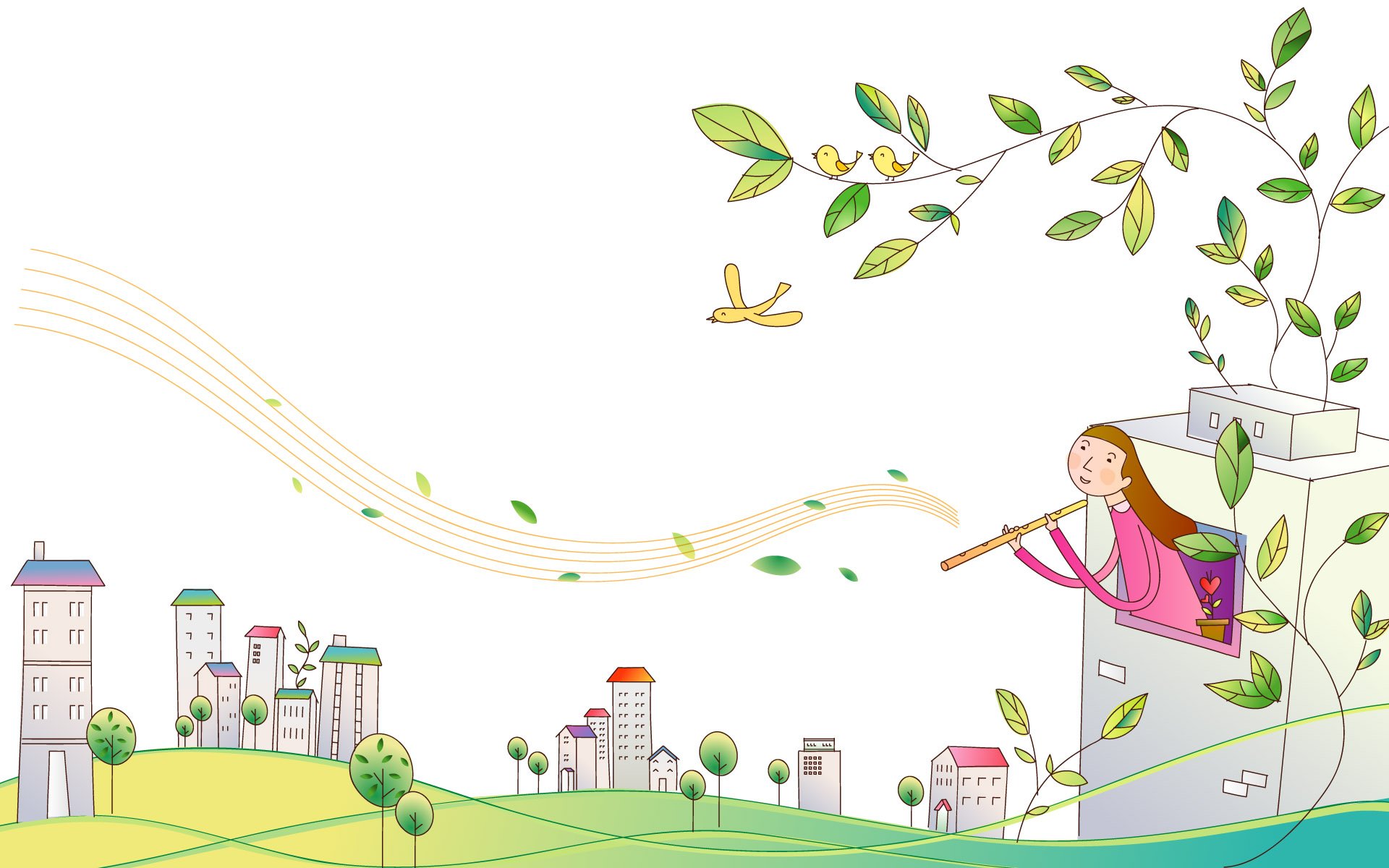 Beautiful Life Cartoon - 1920x1200 Wallpaper Beautiful Life Cartoon - 1920x1200 Wallpaper