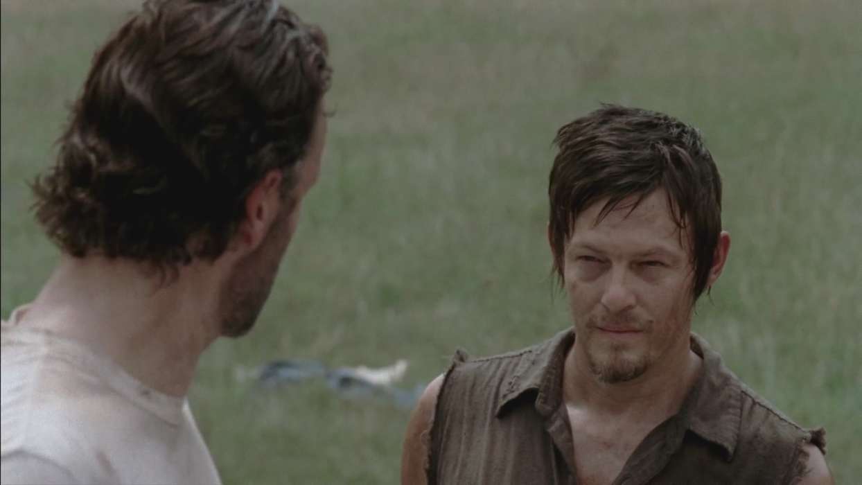 Download Mobile Wallpaper Cinema, People, Actors, Men, - Rick And Daryl Gif - HD Wallpaper 